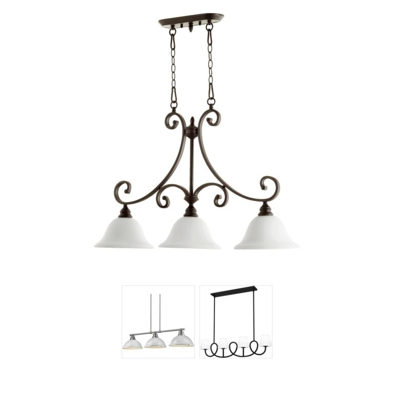 Quorum Bryant Oiled Bronze Island Light