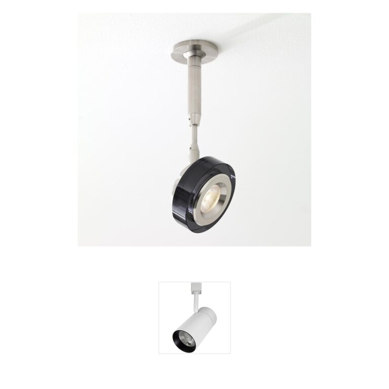 Visual Comfort Modern Collection Sean Lavin Brim Satin Nickel FreeJack Track Head