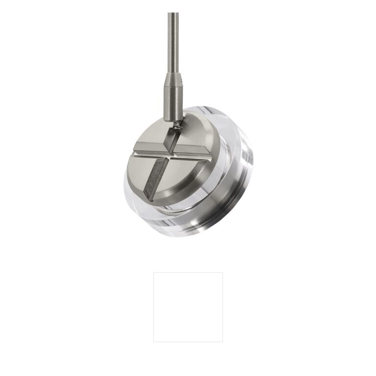 Visual Comfort Modern Collection Sean Lavin Brim Satin Nickel LED MonoRail Track Head