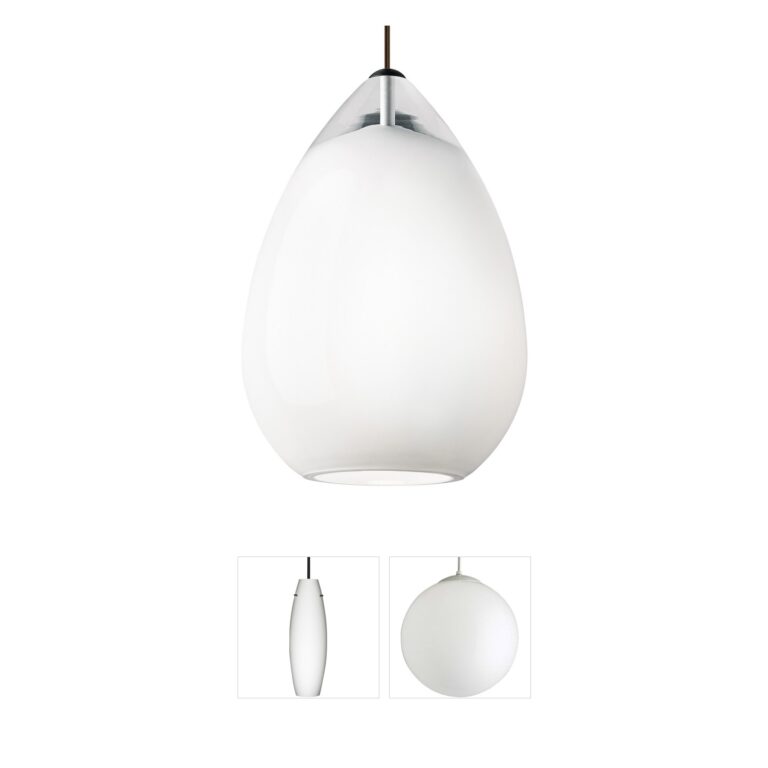 Visual Comfort Modern Sean Lavin Alina Grande Satin Nickel Pendant