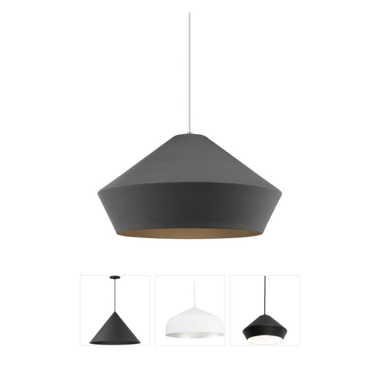 Visual Comfort Modern Collection Sean Lavin Brummel Grande White Metal Pendant