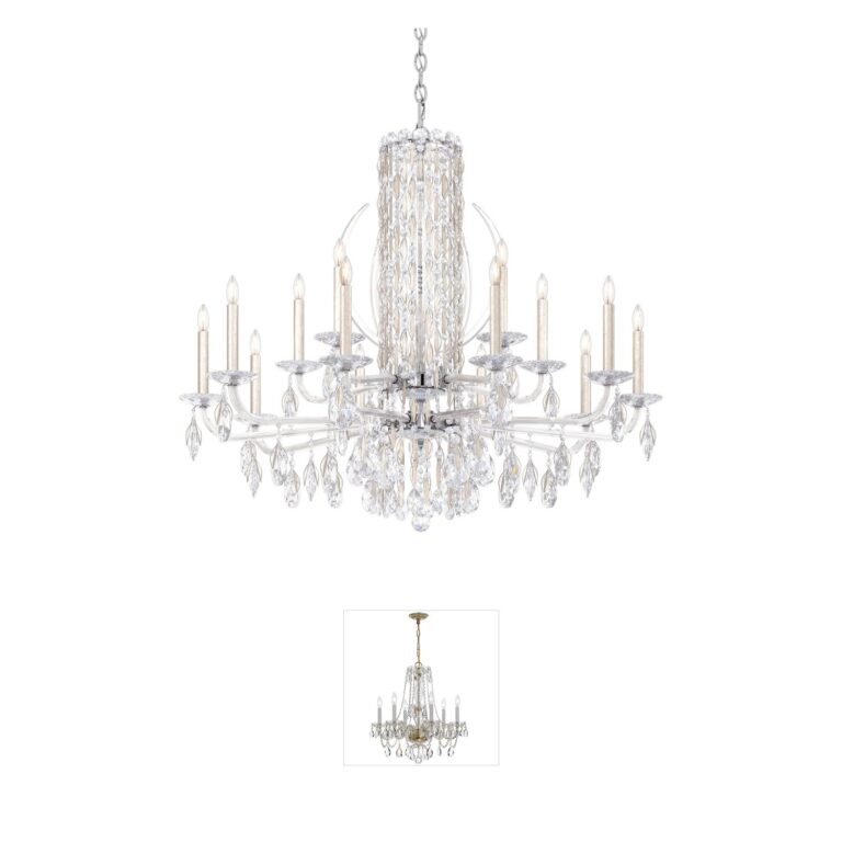 Schonbek Siena 15-Light Heritage Crystal Chandelier