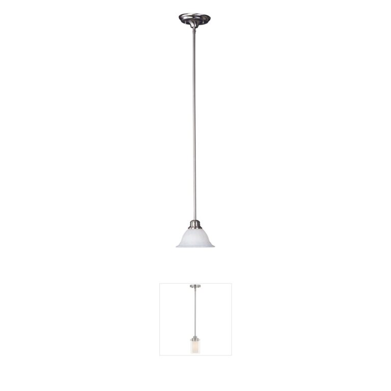 Maxim Lighting San Gabriel Glass Mini Pendant