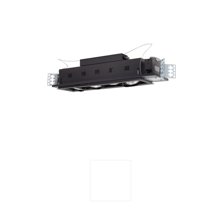 Jesco Signature Collection Silver & Black Recessed Lighting Fixture