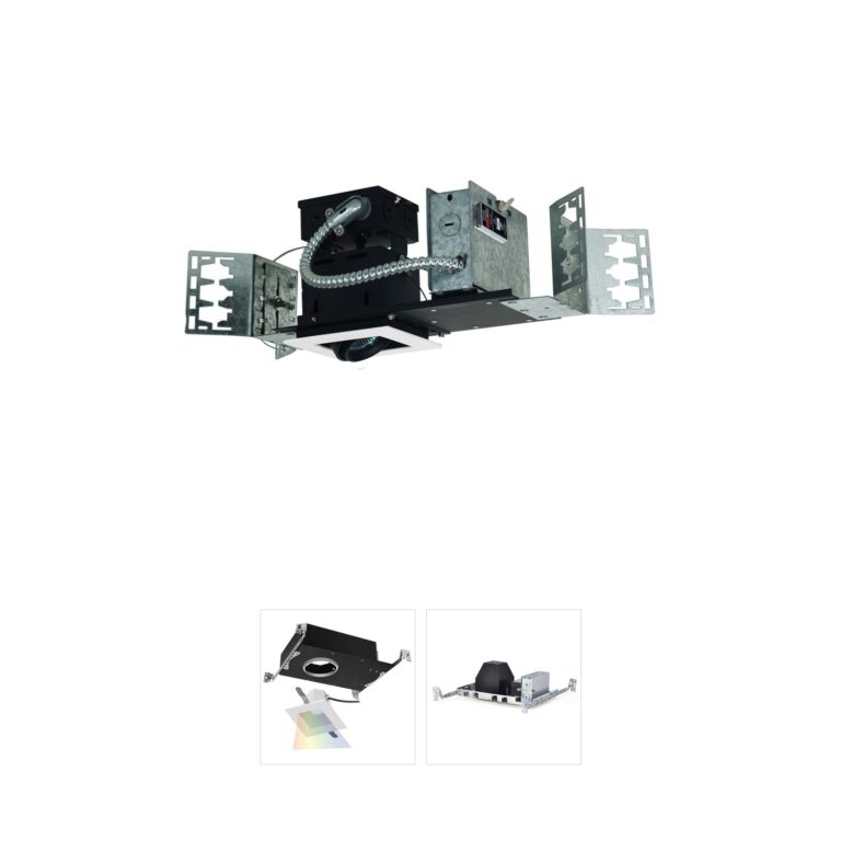 Jesco Signature White & Black Metal Recessed Lighting