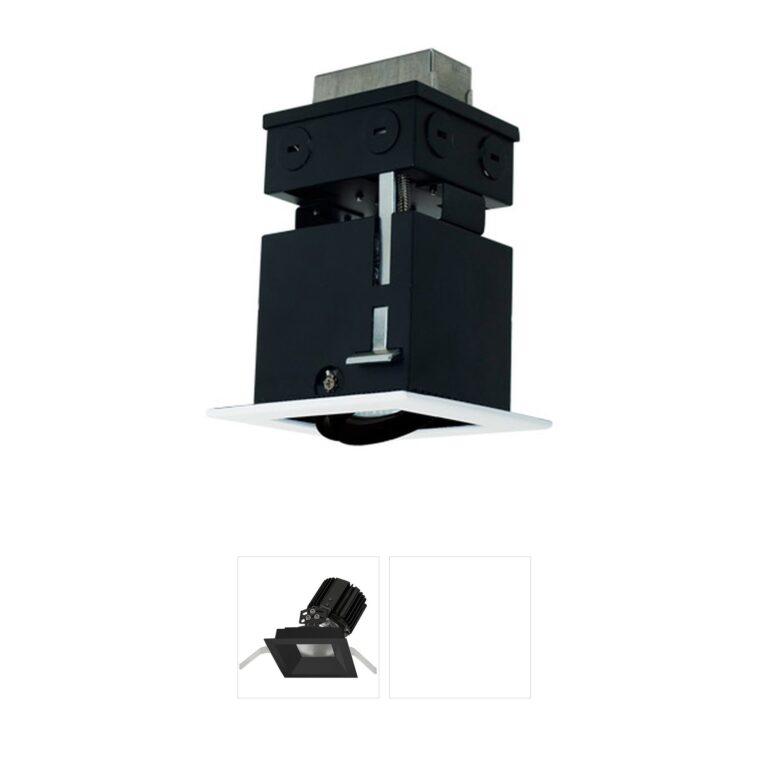 Jesco Signature Collection White & Black MR16 Recessed Spotlight