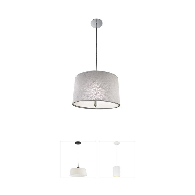 Jesco Soul Chrome & Cloth Pendant