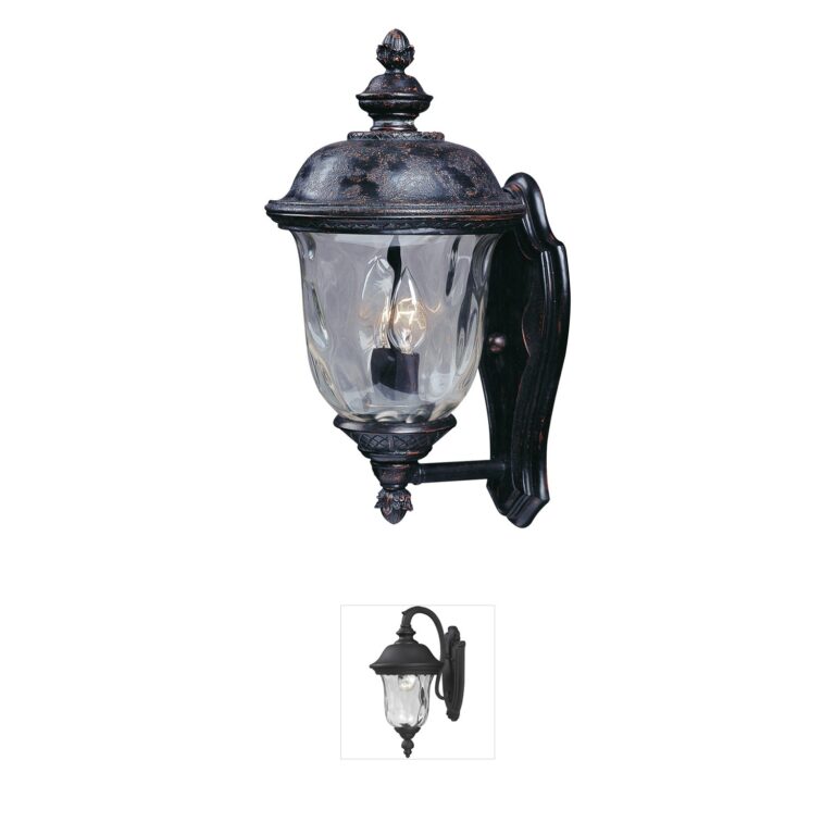 Maxim Lighting Carriage House DC Oriental Bronze Outdoor Wall Lantern