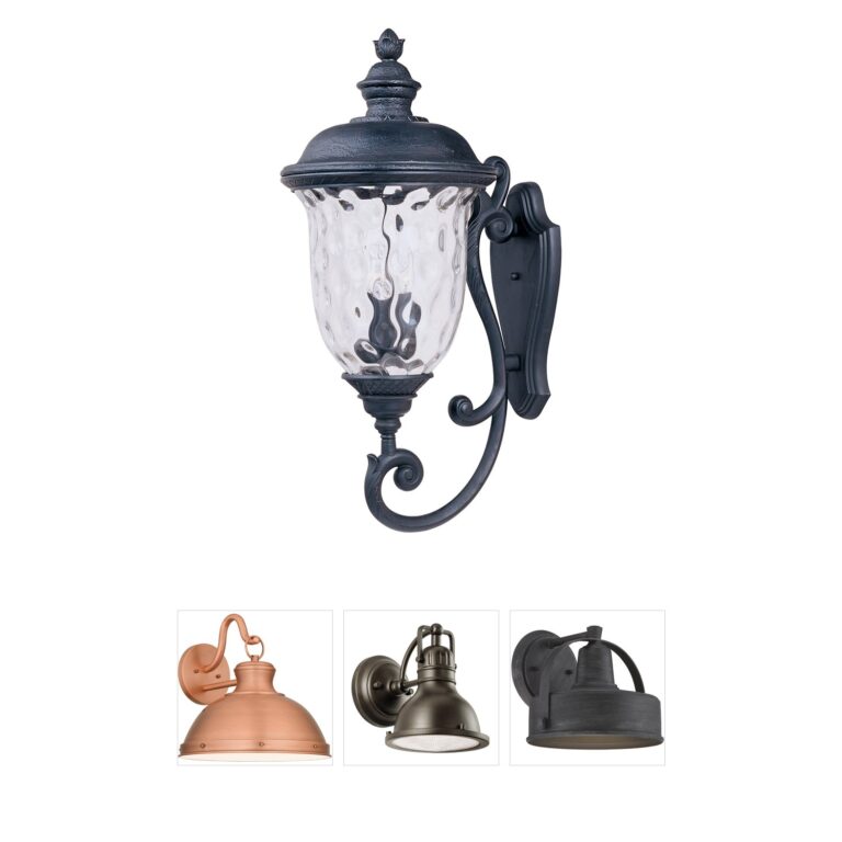 Maxim Lighting Carriage House DC Oriental Bronze Outdoor Wall Lantern