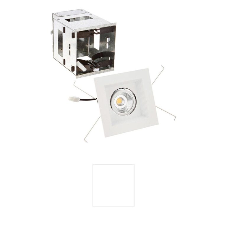 WAC Lighting Mini LED Multiple Spots White Steel Remodel Light