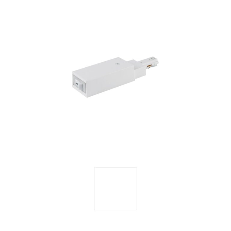 WAC Lighting H Track Aluminum Current Limiter Live End with 10A Breaker