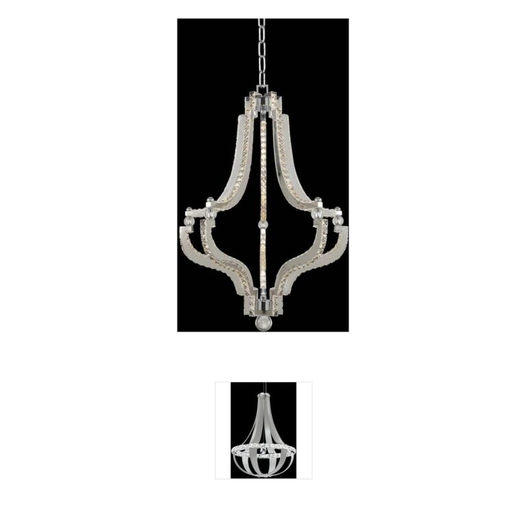 Allegri Cambria 21" Chrome LED Pendant