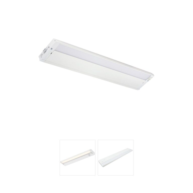 Kichler 4U Series LED Textured White Under Cabinet Light