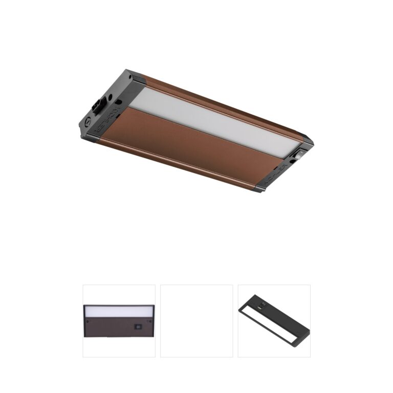 Kichler 4U Series LED 12-Inch Bronze Textured Aluminum Under Cabinet Light
