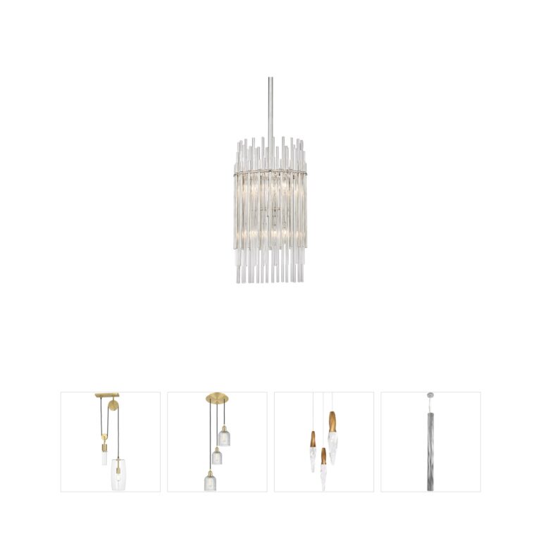Hudson Valley Wallis 6-Light Polished Nickel Pendant