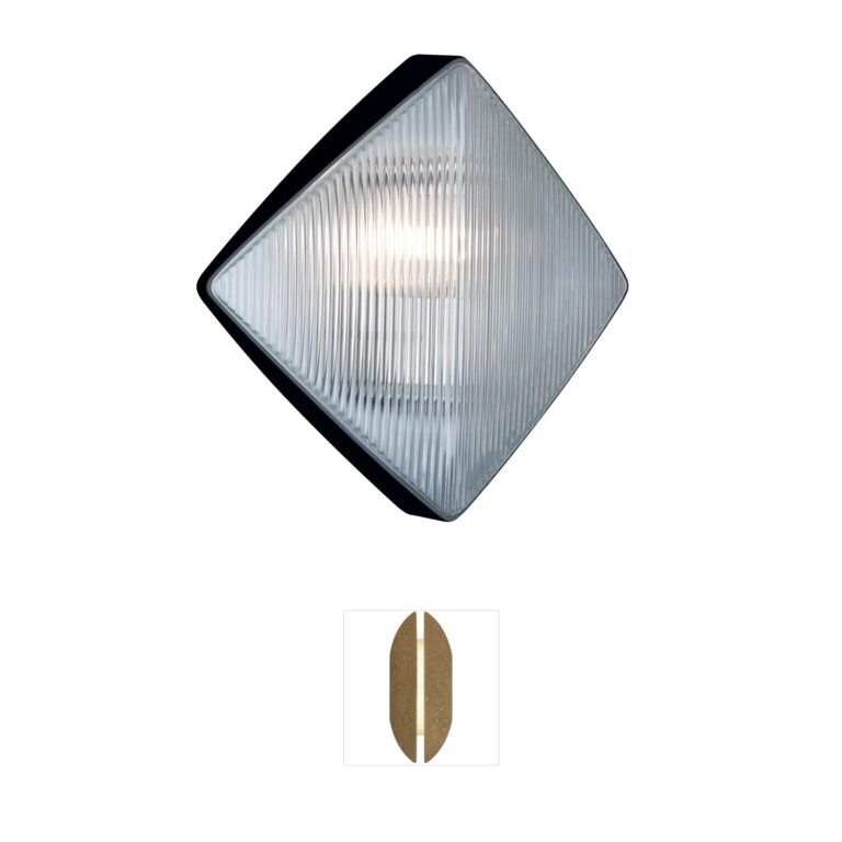 Besa Lighting 3110 Series Black Outdoor Wall Sconce