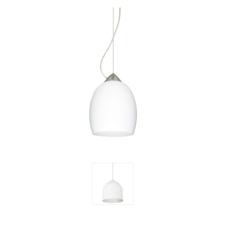 Besa Lighting Lucia Satin Nickel LED Pendant
