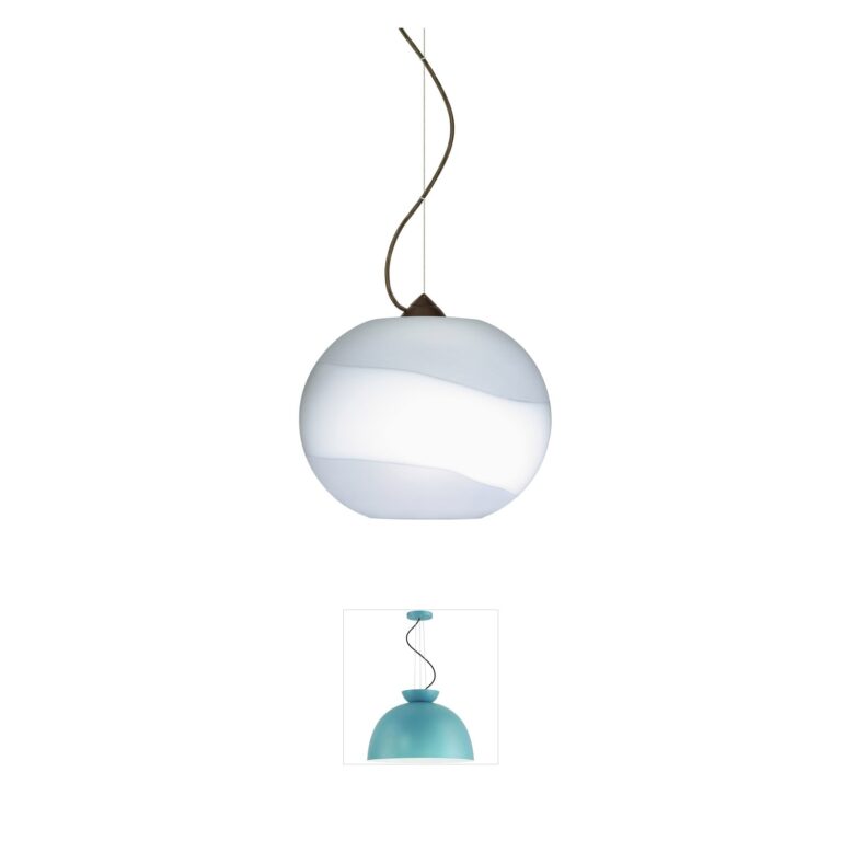 Besa Lighting Luna Bronze LED Pendant