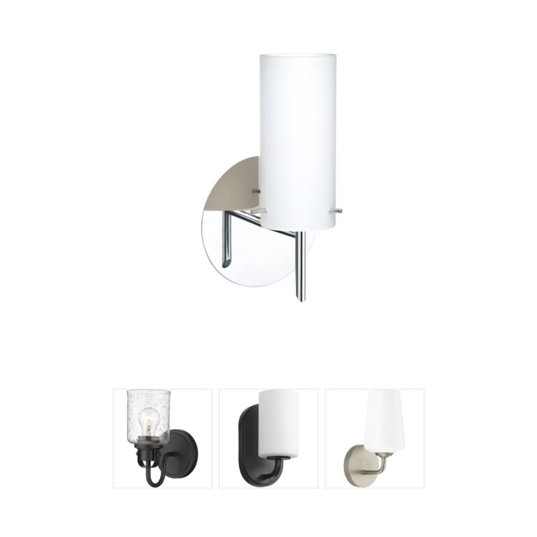 Besa Lighting Copa 3 Chrome Steel Mini Sconce