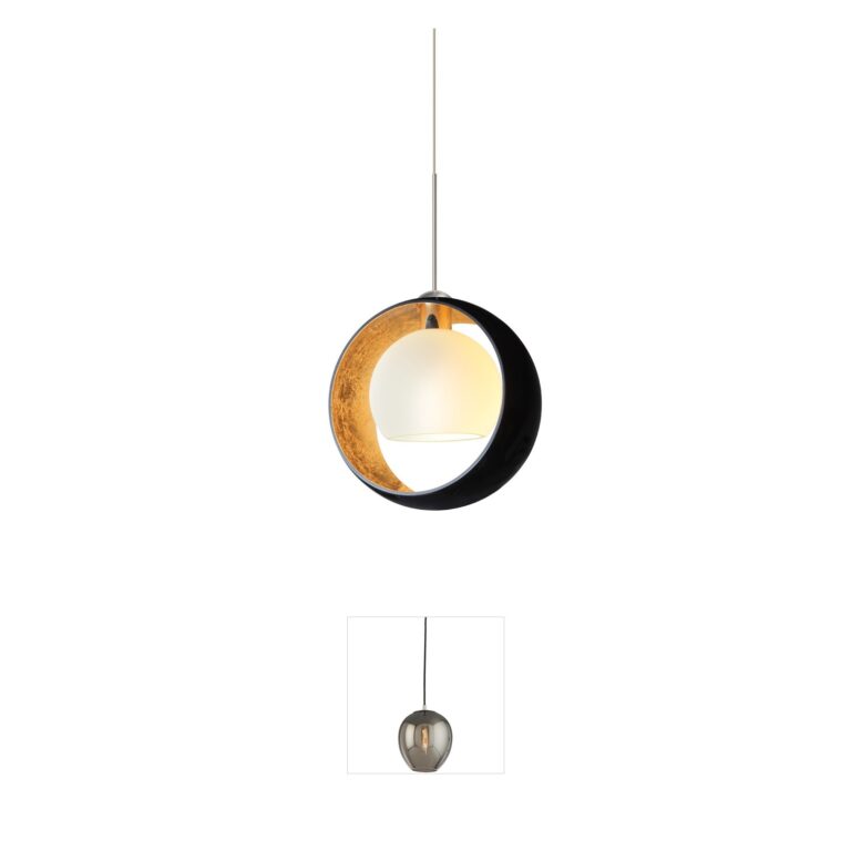 Besa Lighting Pogo Satin Nickel LED Pendant