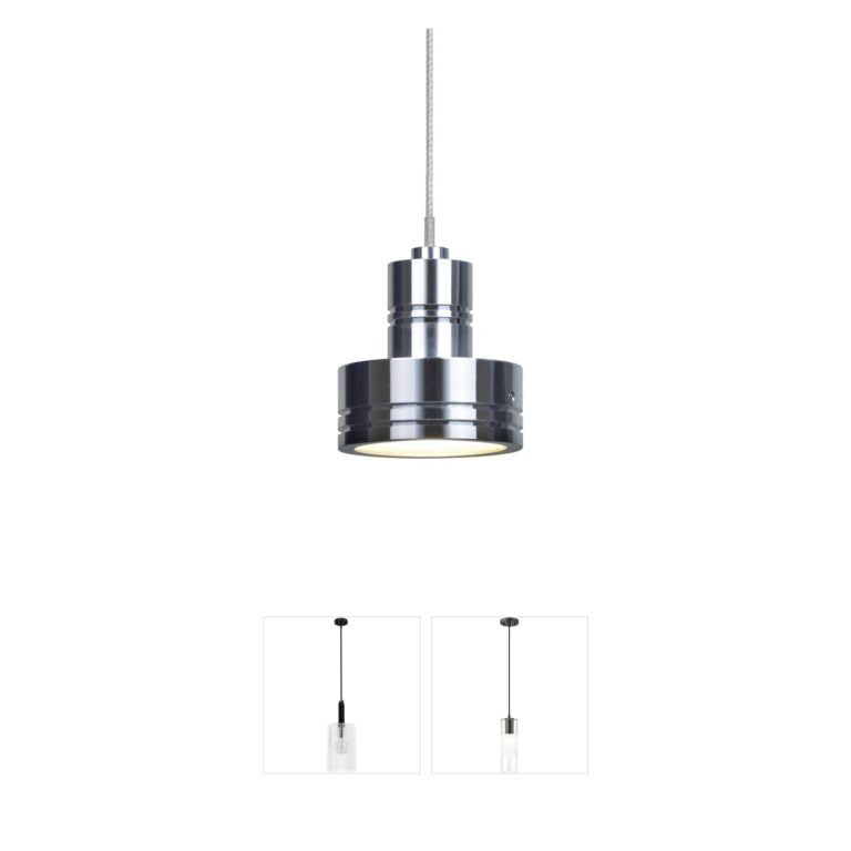 Besa Lighting Sputnik Satin Nickel LED Pendant