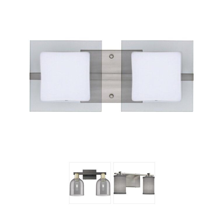 Besa Lighting Alex Satin Nickel LED Vanity Light