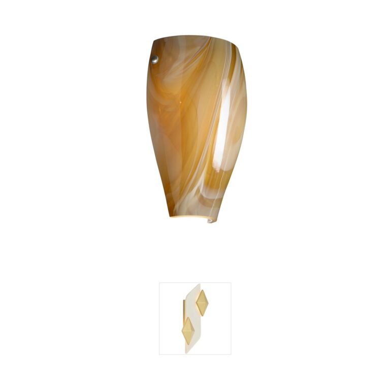 Besa Lighting Chelsea Honey Glass LED Wall Sconce