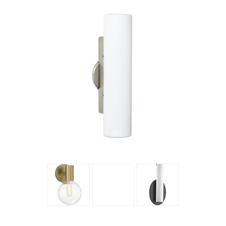 Besa Lighting Barclay 18 Opal Matte LED Wall Sconce