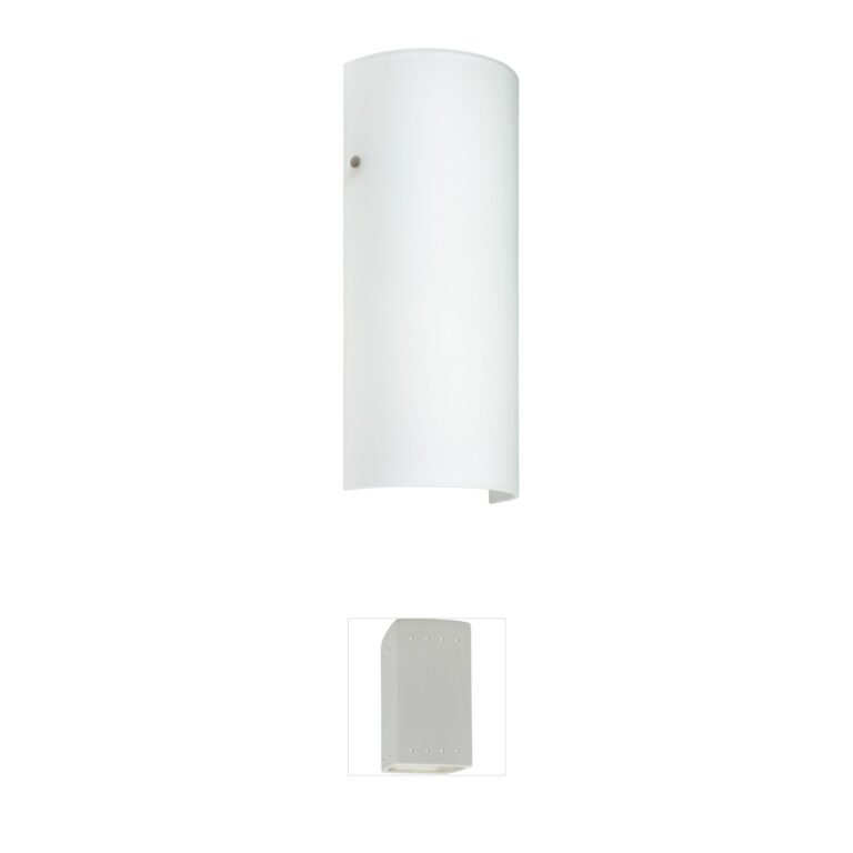 Besa Lighting Torre 14 Satin Nickel LED Wall Sconce