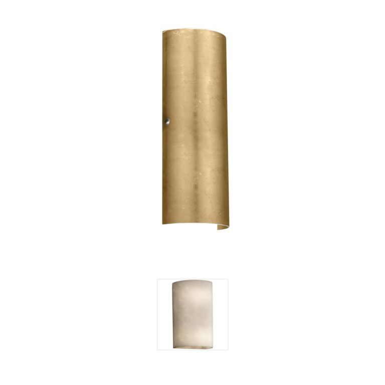 Besa Lighting Torre 18 Gold Foil Wall Sconce