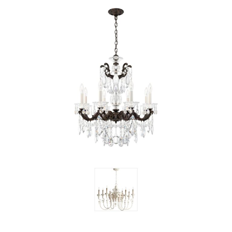 Schonbek La Scala Heritage Crystal Chandelier