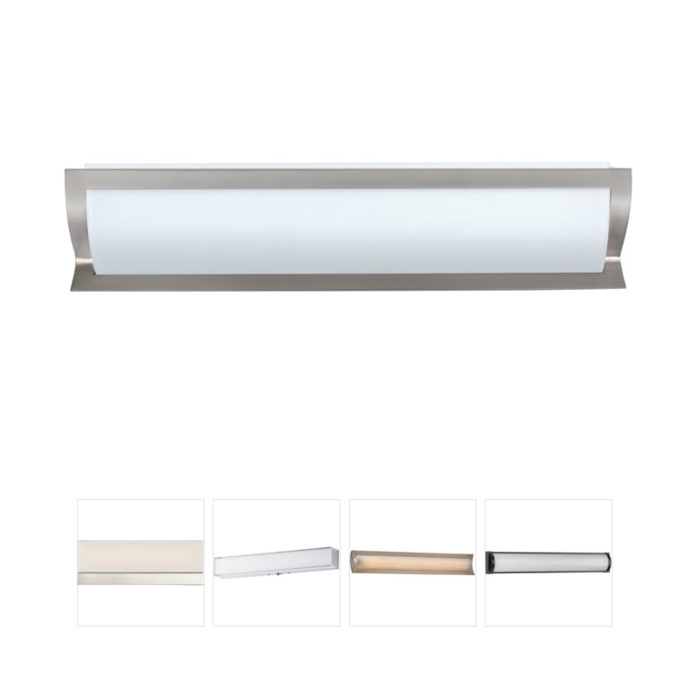 Besa Lighting Elana 26 Satin Nickel Vanity Light