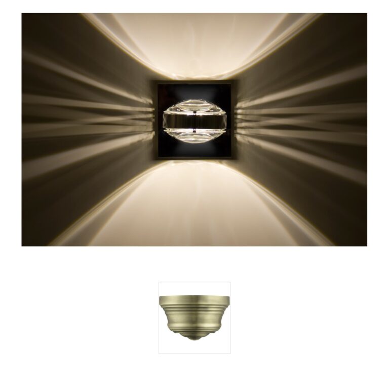 Besa Lighting Optos Chrome Wall Sconce