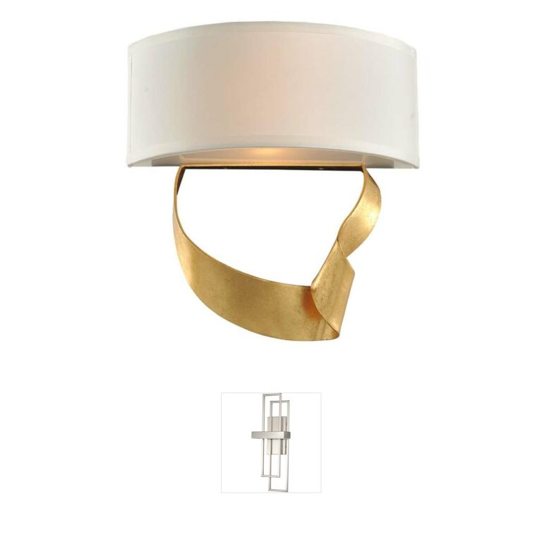 Kalco Avalon Hand-Crafted Steel Wall Sconce
