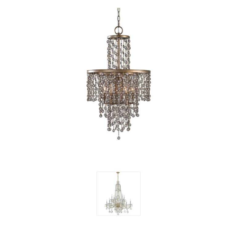 Uttermost Valka Crystal Chandelier