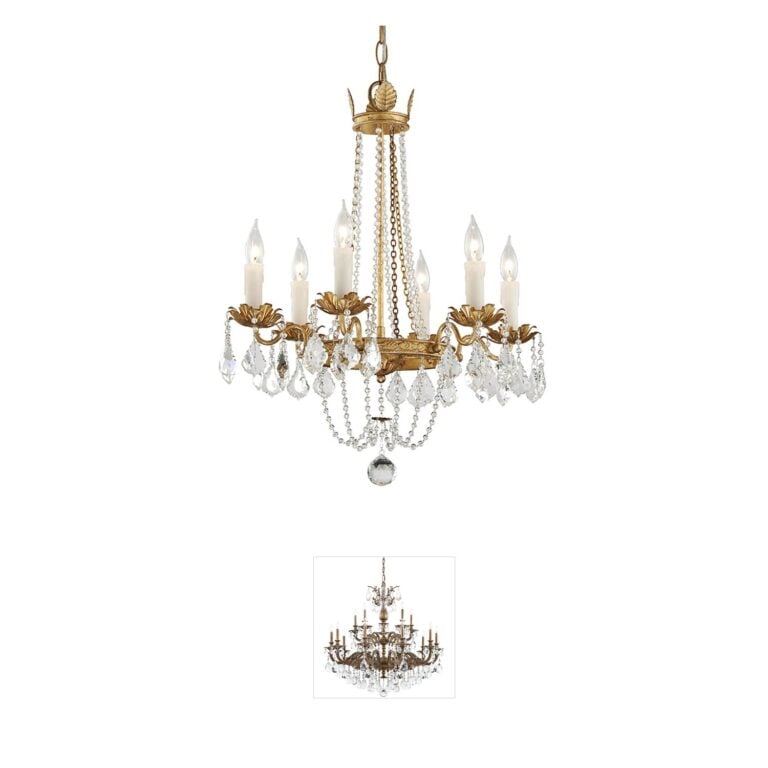 Troy-CSL Lighting Viola Crystal Chandelier