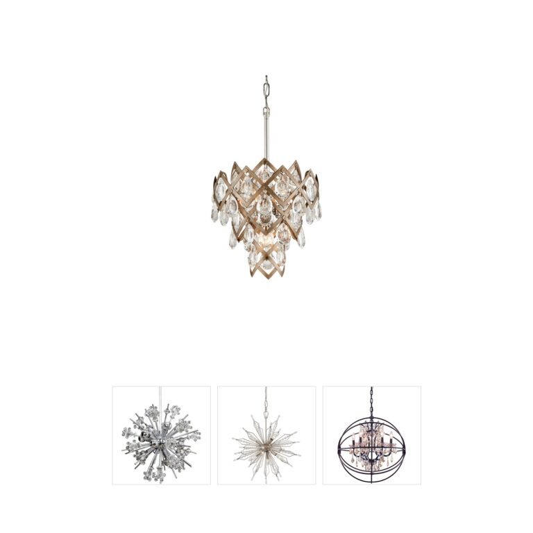 Corbett Lighting Tiara Vienna Bronze & Crystal Pendant