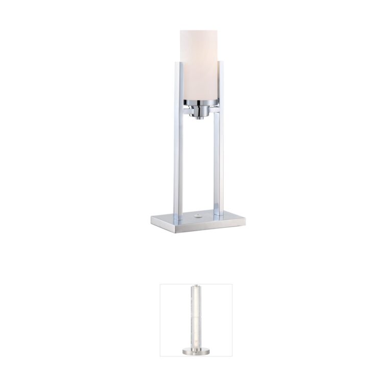 Lite Source Caesarea Chrome Table Lamp