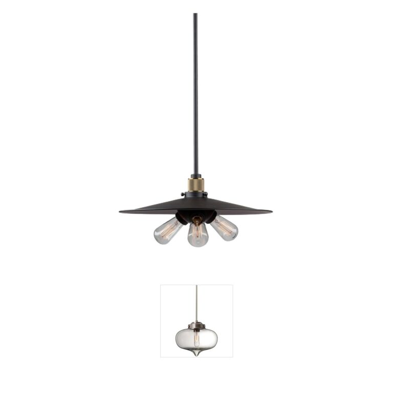 Artcraft Jersey Teardrop Vintage Brass Pendant