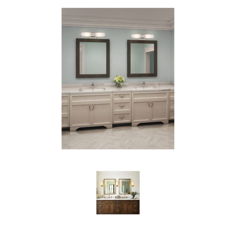 Livex Lighting Weston 2-Light Brushed Nickel ADA Wall Sconce with Satin Opal White Glass