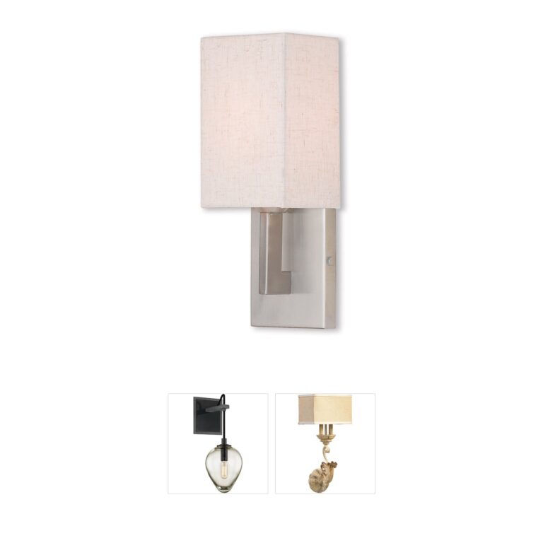 Livex Lighting Meridian Steel Wall Sconce