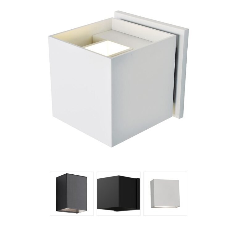 Access Lighting Square Aluminum LED Outdoor Wall Sconce