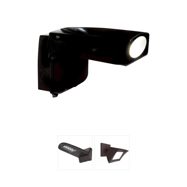 Access Lighting Adapt Black Metal Outdoor LED Wall Light