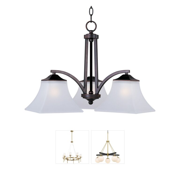 Maxim Lighting Aurora Collection Oil Rubbed Bronze Chandelier