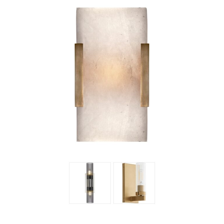 Visual Comfort Signature Kelly Wearstler Covet Alabaster Sconce
