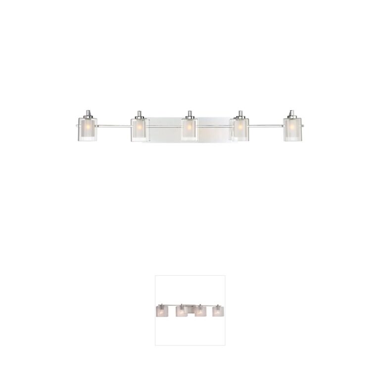 Quoizel Kolt Polished Chrome 5-Light Vanity