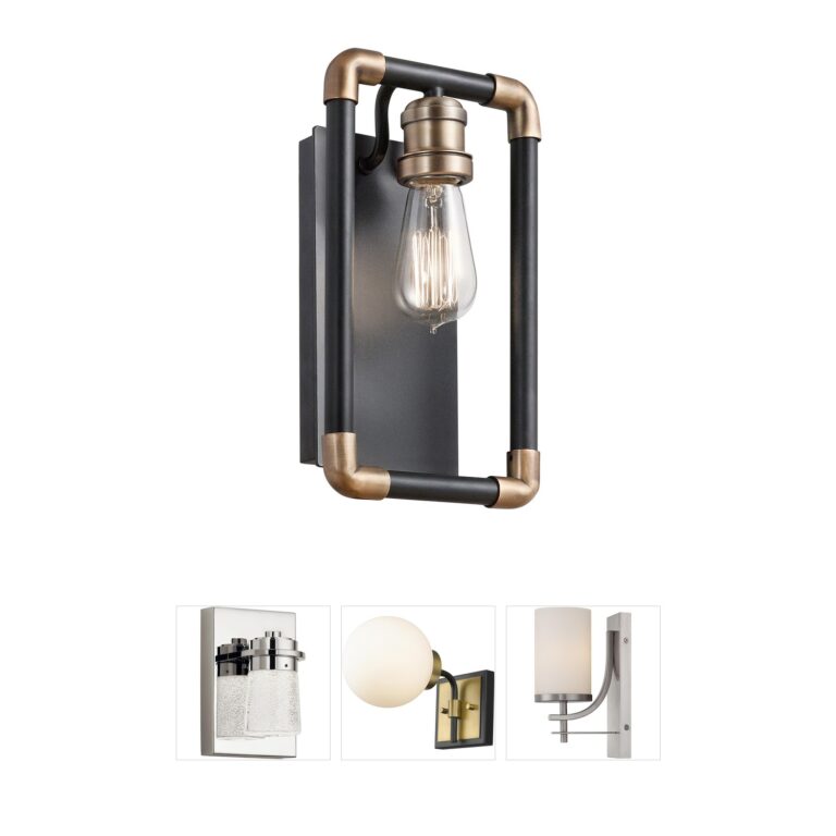 Kichler Imahn Steel Wall Sconce - Black
