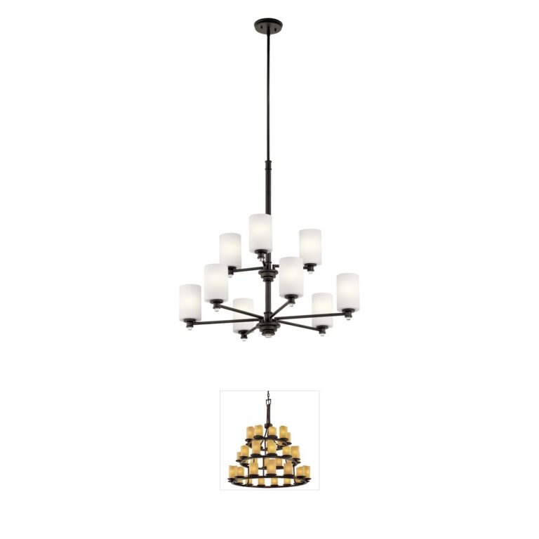 Kichler Joelson Olde Bronze Steel Chandelier