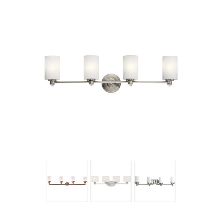 Kichler Joelson 4-Light Brushed Nickel Vanity Light