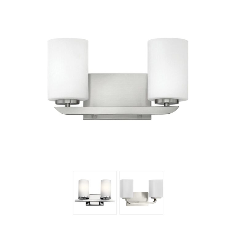 Hinkley Kyra Brushed Nickel Vanity Light